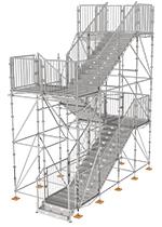 Acheter une plateforme d'escalier helis réglable de tubesca-comabi -  comparer nos prix cassés - Société Provençale Echafaudages